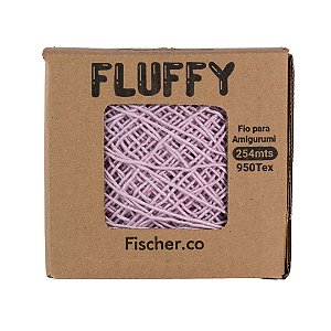 Fio  Fluffy 254mt - Cor Lavanda - Fischer