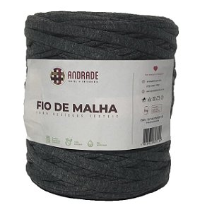 Fio de Malha Residual Andrade-Cinza Mescla