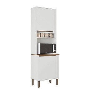 Paneleiro Torre Quente Pérola Com 2 Portas - Sallêto Branco