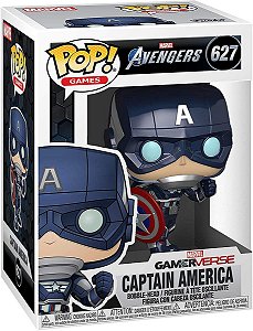 Funko Pop #627 - Capitão América - Marvel Avengers