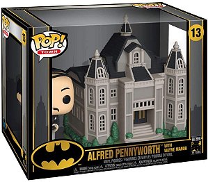 Funko Pop #13 - Alfred Pennyworth With Wayne Manor - Batman 80 anos - DC Comics