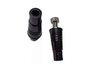 Coxim Em Alumínio Da Seta Yamaha Drag Star 650/ Vmax 1200 - Par Traseiro