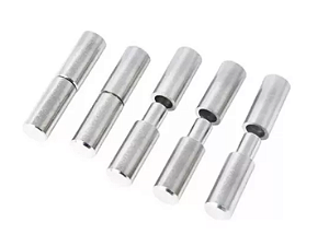 1 Dobradiça tipo gonzo não passante 1" Aço Inox 304