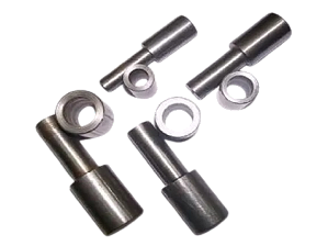 1 Dobradiça tipo gonzo 1/2" passante Aço Inox 304