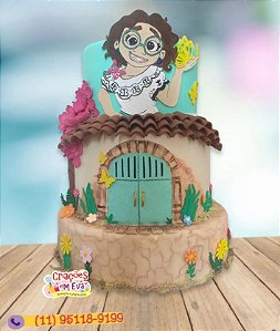 Bolo Fake Família Madrigal | Filme Encanto Disney