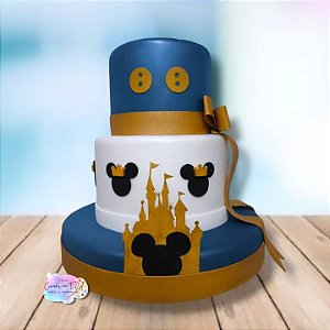 Bolo Fake Mickey Realeza