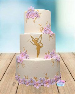 Bolo Fake Sininho / Tinker Bell