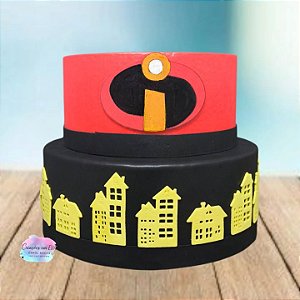 Bolo Fake Os Incriveis