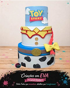 Bolo Fake Jessie para Decoração Festas