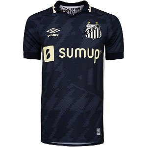 Camisa Santos III 2021 /2022 Umbro Modelo Torcedor Classic Oficial