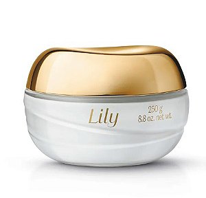 Creme Acetinado Hidratante Desodorante Corporal Lily 250g