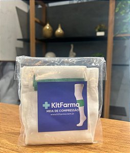Meia de Compressão pós/operatório e varizes 3/4 (média compressão)