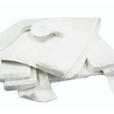 Sacola AlÃ§a Camiseta Reciclada Branca 30x40 1Kg