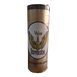 Vela 7 Dias Dourada 250g - Invicta
