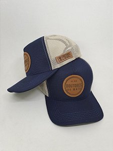 Boné Raso Dad-Hat em Tecido Premium - Azul Marinho - Doutores do Mato