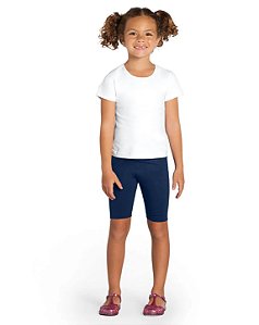Blusa Básica Infantil em Cotton Menina - Brandili