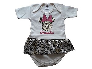 Body Baby Oncinha Minie