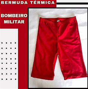 BERMUDA TÉRMICA PADRÃO BOMBEIRO MILITAR