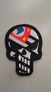 PATCH CAVEIRA JUSTICEIRO SP COM VELCRO