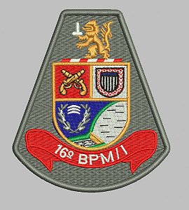 BRASÃO 16 BPM/I (POLICIA MILITAR)