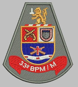 BRASÃO 33 BPM/M POLÍCIA MILITAR