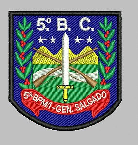 BRASÃO 5 BPM/I POLÍCIA MILITAR