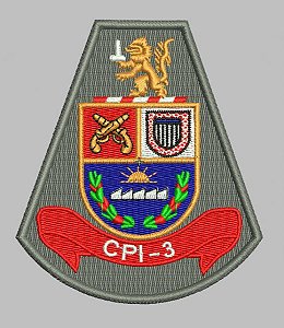 BRASÃO CPI-3 (POLÍCIA MILITAR)
