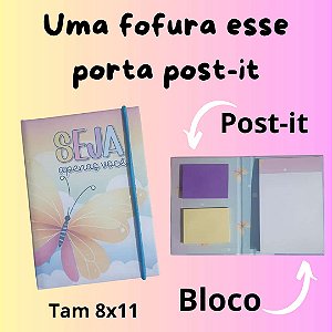 PORTA POST-IT E BLOCO