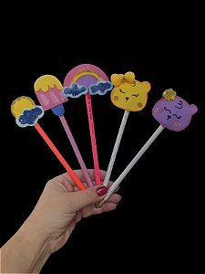 LÁPIS COM PONTEIRA - KIT COM 10 UNIDADES