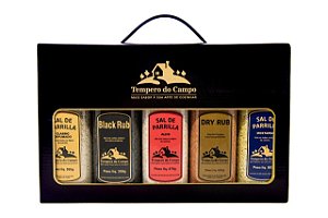 Kit Sal de Parrilla para Churrasco 5 und Black Rub
