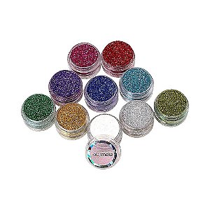 Kit Glitter Cremoso (10 Unidades) - Colormake