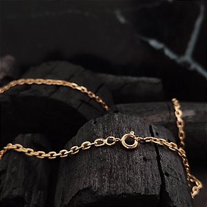 Corrente Masculina Cartier Semijóia 18k 70cm