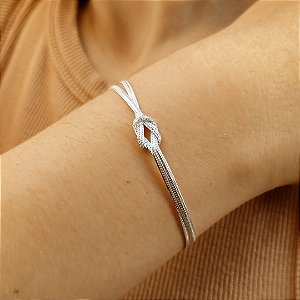 Pulseira Nó - Prata 925 - MP116-26192