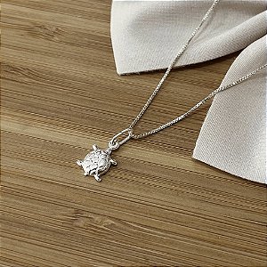 Gargantilha Tartaruga Prata 925 - MC279-12130