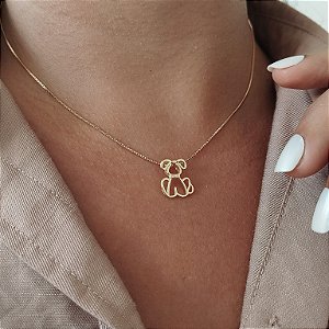 Gargantilha Pet - Semijoia 18k MC306-1490