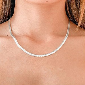 Gargantilha Lacraia - 45cm - Prata 925 - MC534-108648