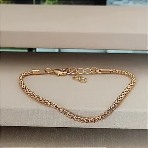 Pulseira Pipoca - Semijoia 18 k -  MP328-1096