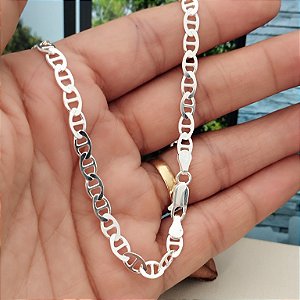 Corrente Masculina Tampa De Latinha - Prata 925 - 70cm - 5mm - MC905-1821092