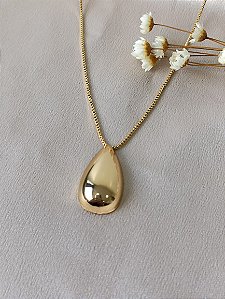 Gargantilha Gota - Semijoia 18k - MG108-45160