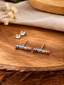 Brinco Ear Cuff 7 Chakras - Prata 925 - BR336
