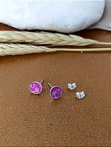 Brinco Barbie - Prata 925 - BR362-1160
