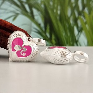 Berloque Filigrana Barbie - Prata 925 - MBL145-20120