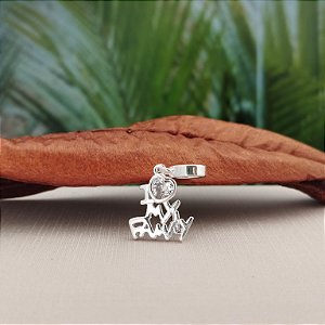 Berloque Family Com Zircônia - Prata 925 - MBL278-20120