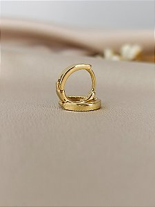 Argola Lisa 11 mm - Semijoia 18k - B110-0244