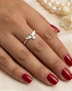 Anel c/ Espírito Santo - Prata 925 - MA407-1278