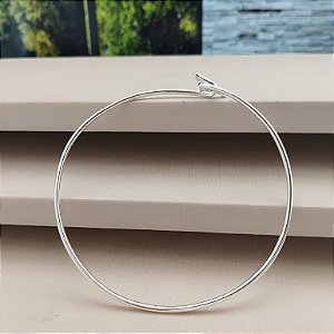 Bracelete Liso - Prata 925 -MP936-1496