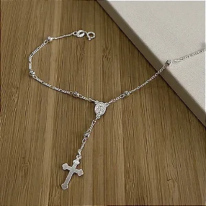 Pulseira Terço - Prata 925 - MP940-32192