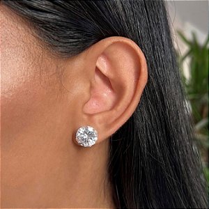 Brinco Ponto de Luz - 12mm - Prata 925 - B223-1378