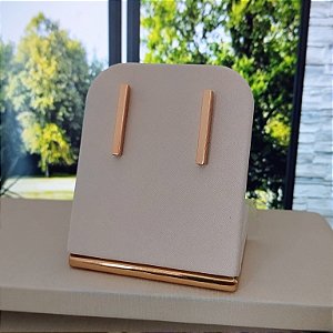 Brinco Palito Liso -Semijoia 18k - B349-05130