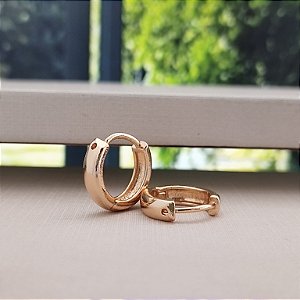 Argola Lisa - 14mm- Semijoia 18k -B515-06110